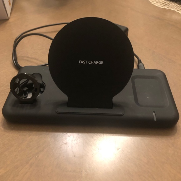 Other - 3 in 1 Fast Charge Cordless Phone Apple AirPods Watch Stand Charger